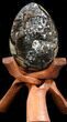 Septarian Dragon Egg Geode - Calcite & Barite #34705-1